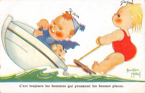 Cpa illustrateur signe - illustrateur,
