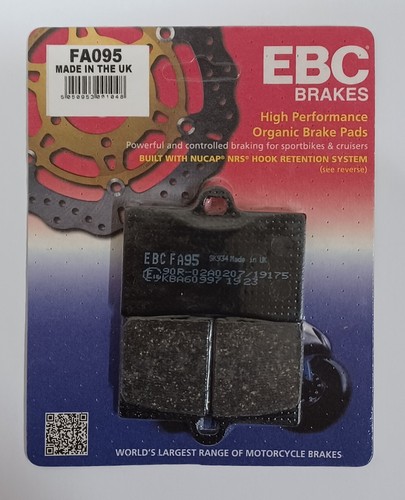 Ebc plaquettes frein - de,