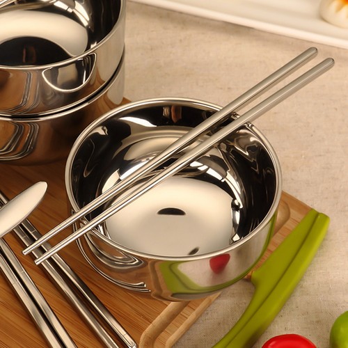 Baguette chinoise inox - baguette, bols