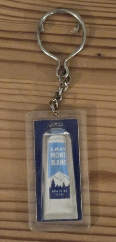 Porte clés lait mont - lait, blanc
