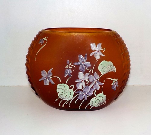 Vase boule legras verre - boule,