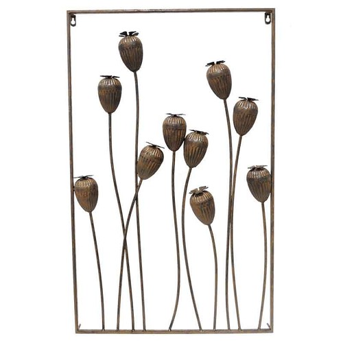 Cadre mural fraises - , fer