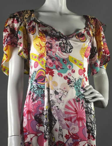 Très jolie robe soie - en,
