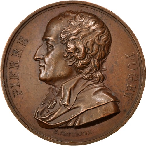 Pierre puget médaille - pierre, puget,