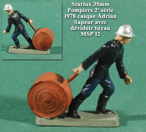 Starlux 35mm pompiers 2e - pompiers,