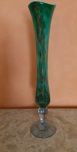 Vase verre signé biot - verre,