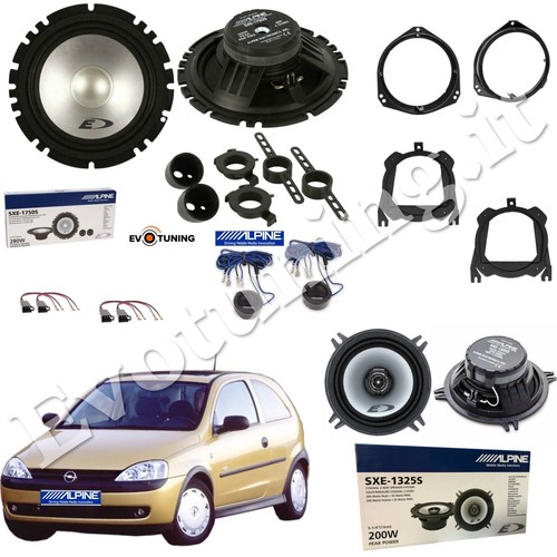 Kit haut parleurs alpine - kit,