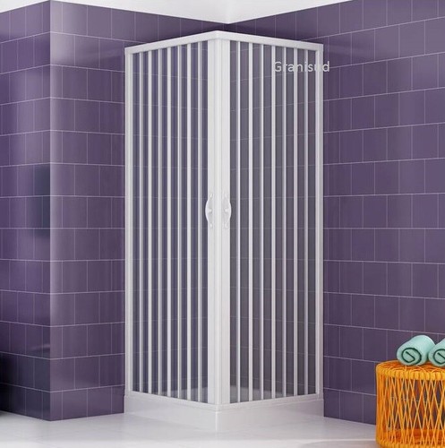 Cabine douche pvc - pvc, ouverture