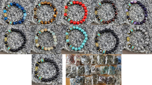 Lot 413 bracelets bouddha - lot,