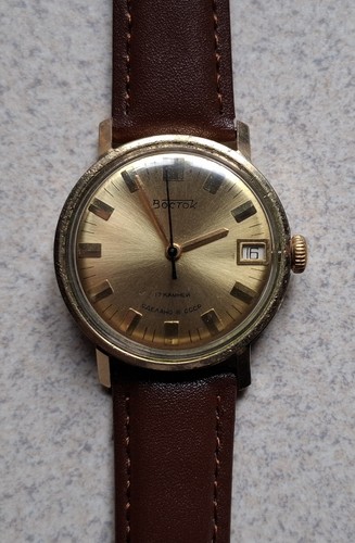 Montre plaquée vostok - montre, "vostok"