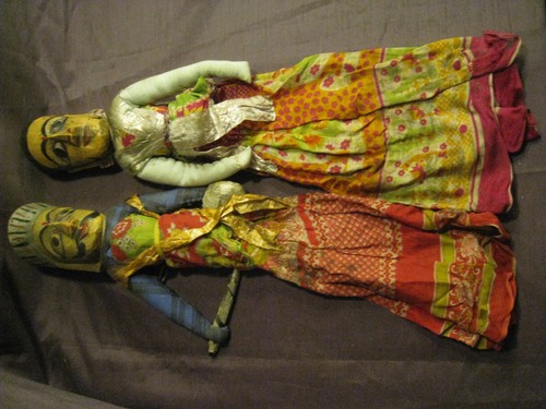 Couple marionnettes - de,