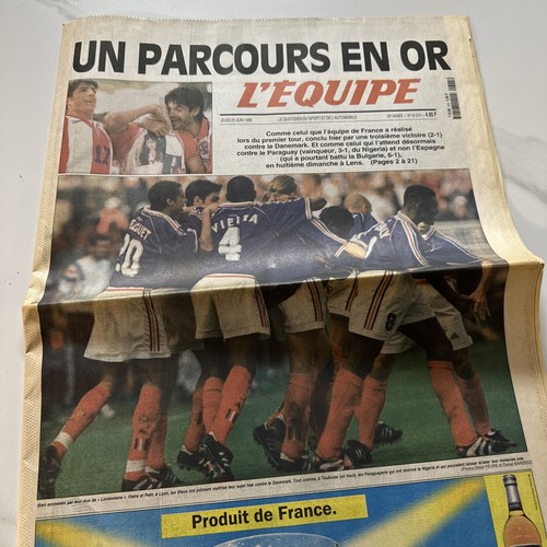 équipe juin 1998 - 25,
