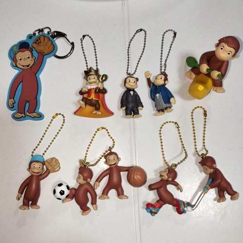 Curious george figurine - curious,