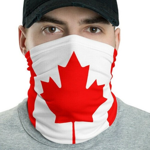 Canadian flag face mask - flag,