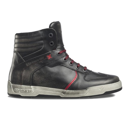 Chaussures moto cuir pour - en,