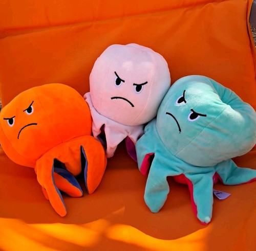 Peluche poulpe double face - double,