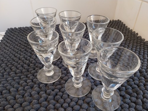 Anciens verres bistrot - verres,