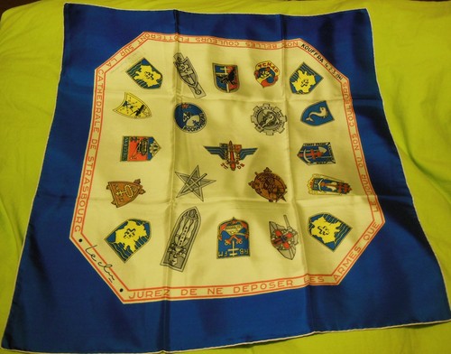Foulard 1939 dédicace - foulard,