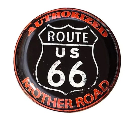 Plaque ronde mother - , road