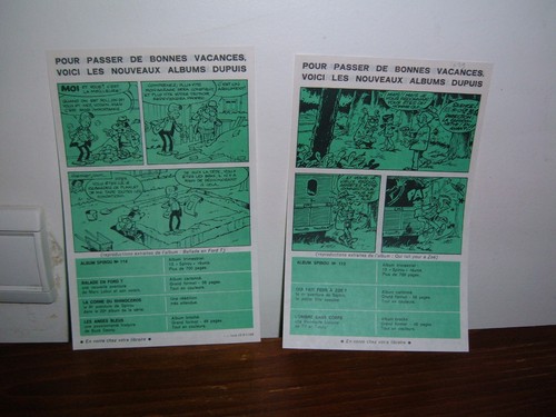 Flyer issu spirou - flyer,