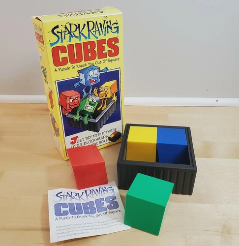 Stark raving cubes puzzle - raving,