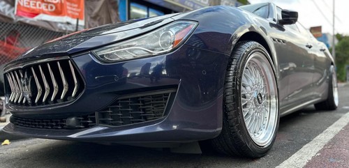 Silver machined lip wheels - lip,