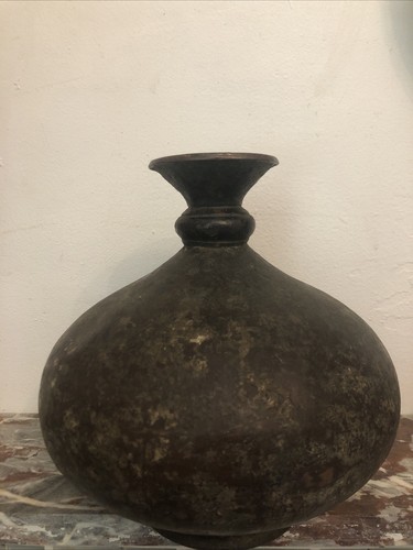Vase indien ancien bronze - vase,