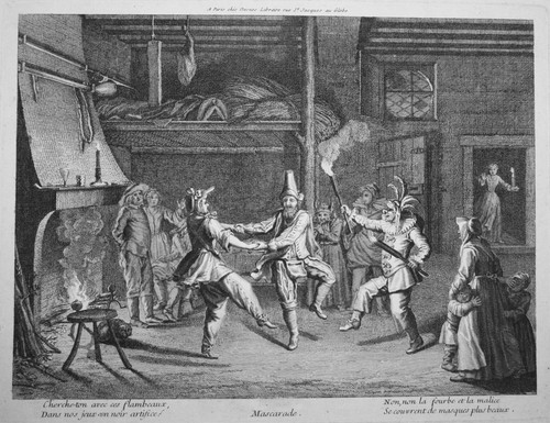 Anonyme 18ème mascarade - 18ème,