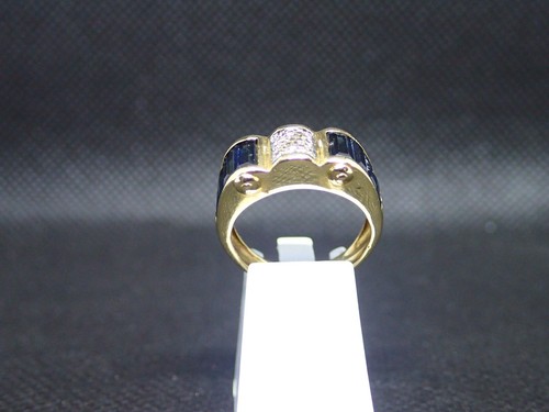 Bague jaune 750 ème - or, 750/ème