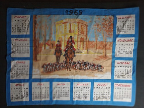 Ancien torchon 1965 tissu - torchon,