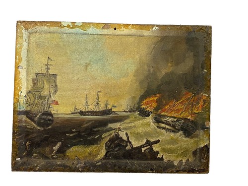 Ancien vintage tableau - vintage,