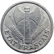 Franc françisque 1943 b - 1,