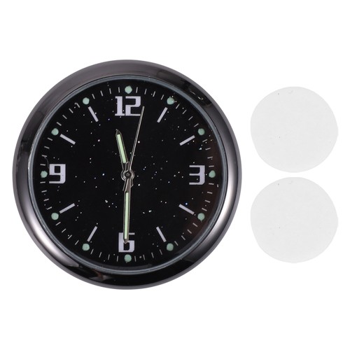 Horloge voiture noir blanc - voiture,