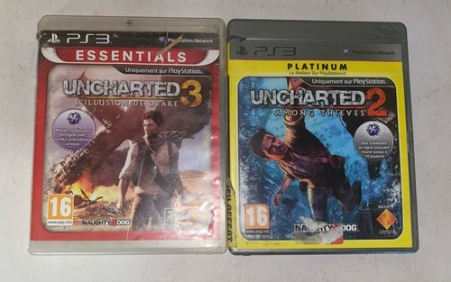 Lot jeux ps3 uncharted 2 - lot,