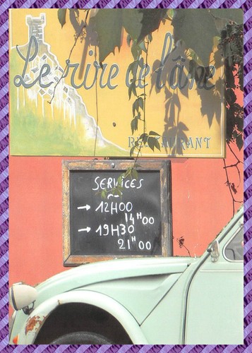 Carte postale citroën - postale,