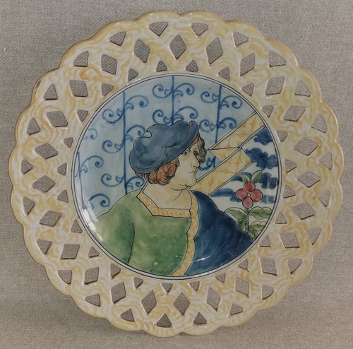 Originale assiette faïence - assiette,