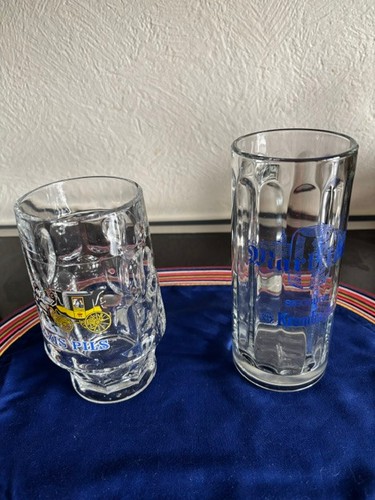 Chopes bière en verre - chopes, à