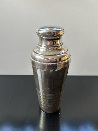 Shaker métal argenté - shaker,