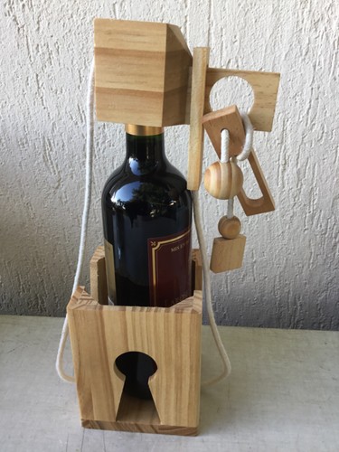 Casse tête puzzle bouteille