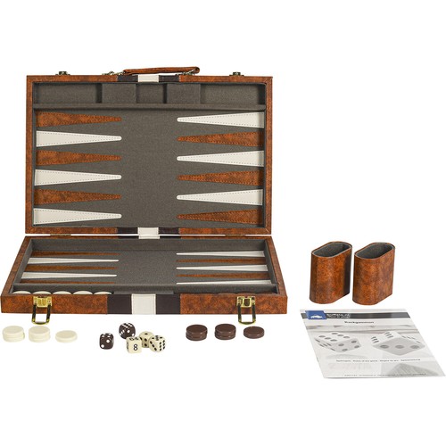 Backgammon piping 38x24cm - backgammon,