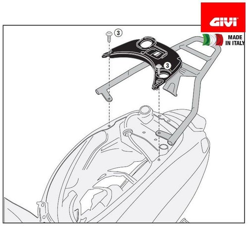 Givi sr5608 porte - sr5608, porte-bagages