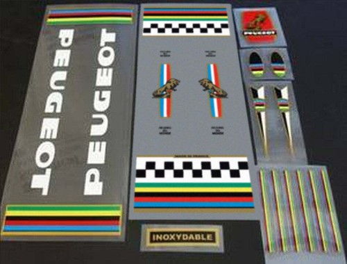 Peugeot decal set - decal,