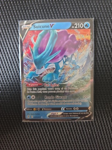 Carte pokémon suicune v - suicune,