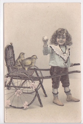 Cpa art fantaisie - cpa, petit