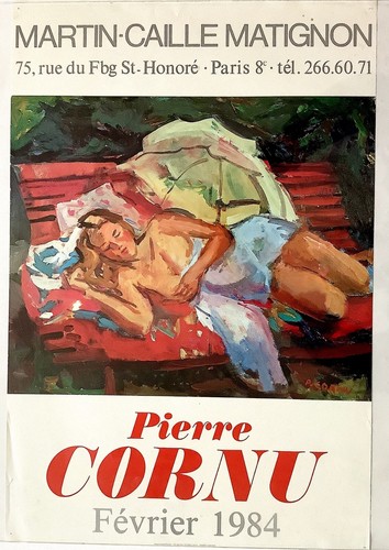 Pierre cornu affiche 40x60 - pierre,