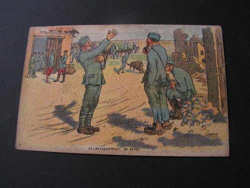 Carte postal militaire - postal,