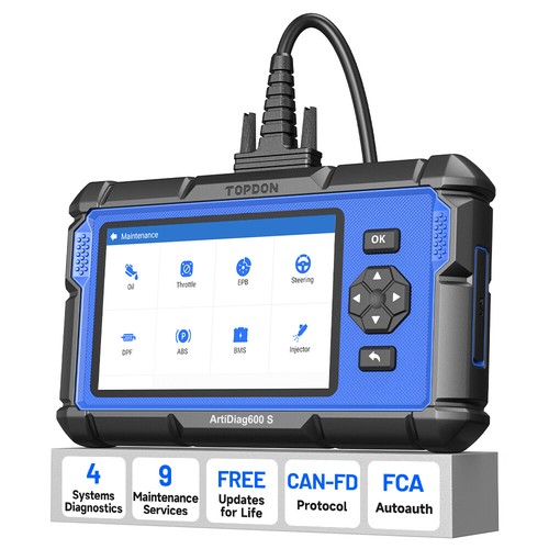 Topdon ad600s obd2 scan - tool,