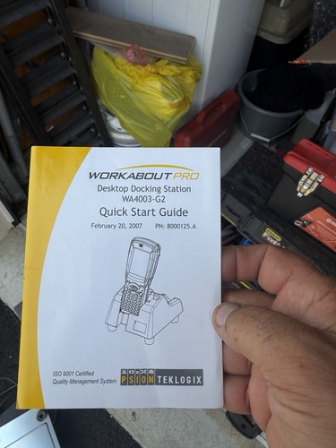 Psion teklogix workabout pro - teklogix,