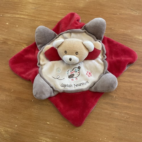 Doudou plat ours étoile - o/,