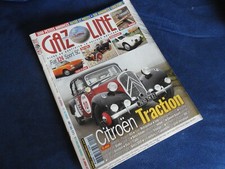revue gazoline n°120 citroen traction / fiat 124 sport 2006